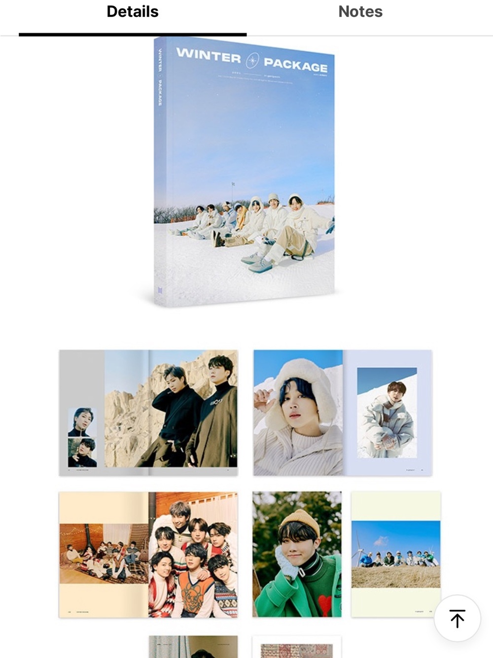 BTS 2021 Winter Package Purple Pouch with Photo Set | Taehyung | Jimin - Picture 11 of 13
